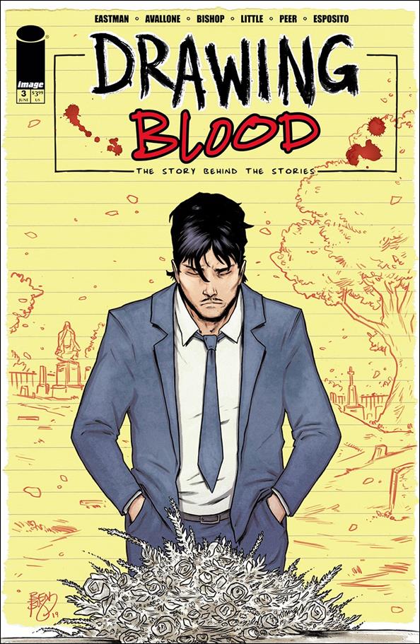 Drawing Blood (2024) issue 3-B Ben Bishop Cover