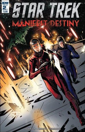 Star Trek: Manifest Destiny issue 2 Angel Fernandez Cover