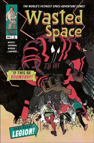 Wasted Space issue 1-F Sauvage & Sherman Forbidden Planet/Jetpack Cover