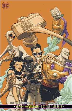 Terrifics issue 22-B Riley Rossmo Cover