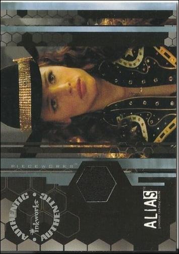 Alias: Season Two (Pieceworks Subset) card PW2 Cowboy Shirt Worn By Jennifer Garner As Sydney