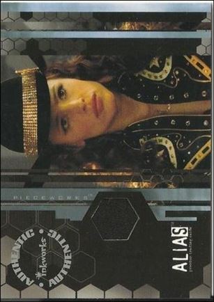 Alias: Season Two (Pieceworks Subset) card PW2 Cowboy Shirt Worn By Jennifer Garner As Sydney