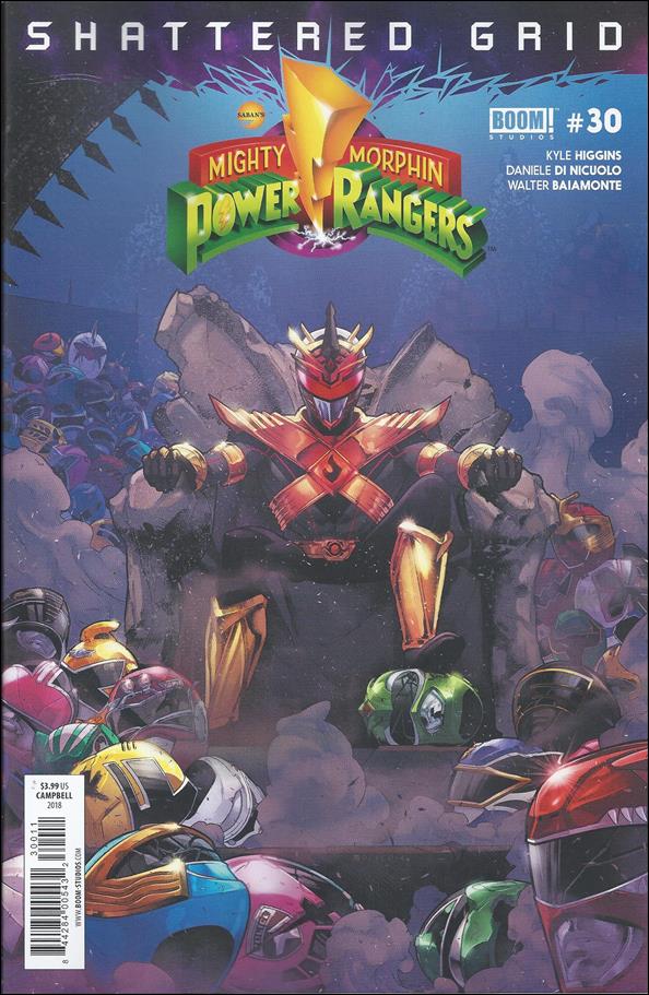 Mighty Morphin Power Rangers issue 30 Jamal Campbell Cover
