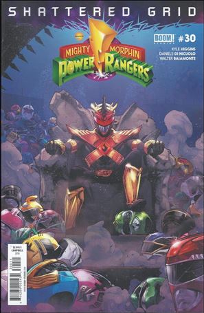 Mighty Morphin Power Rangers issue 30 Jamal Campbell Cover