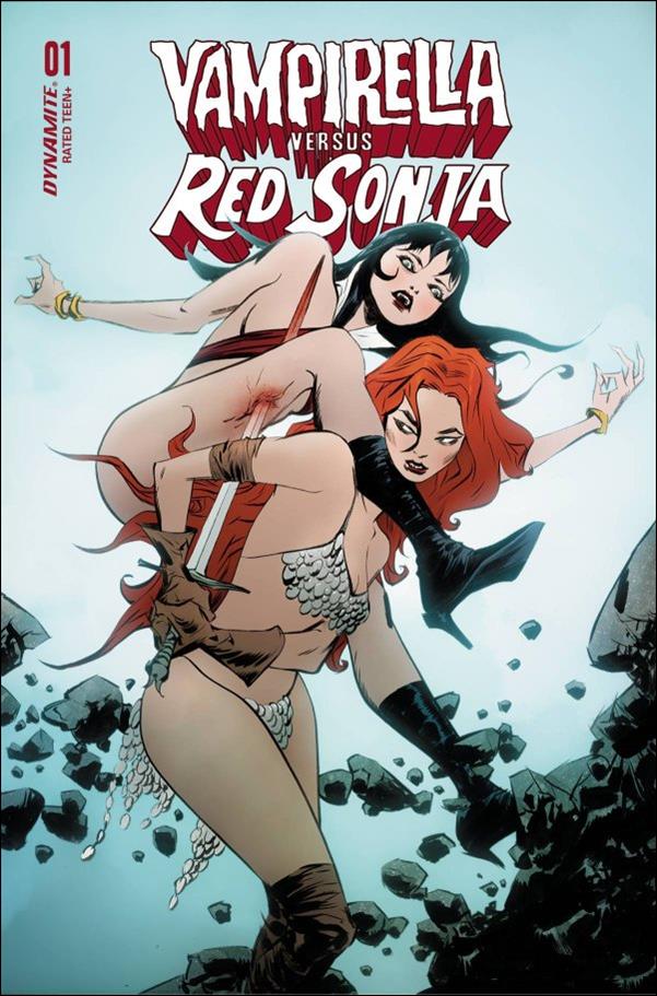 Vampirella Versus Red Sonja issue 1-D Jae Lee Cover