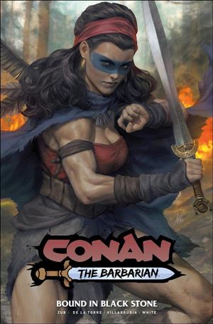 Conan the Barbarian (2024) issue 1-C Bound in Black Stone (Stanley 