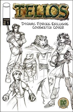 Tellos issue 1-D Dynamic Forces ConSketch Cover 1/5000