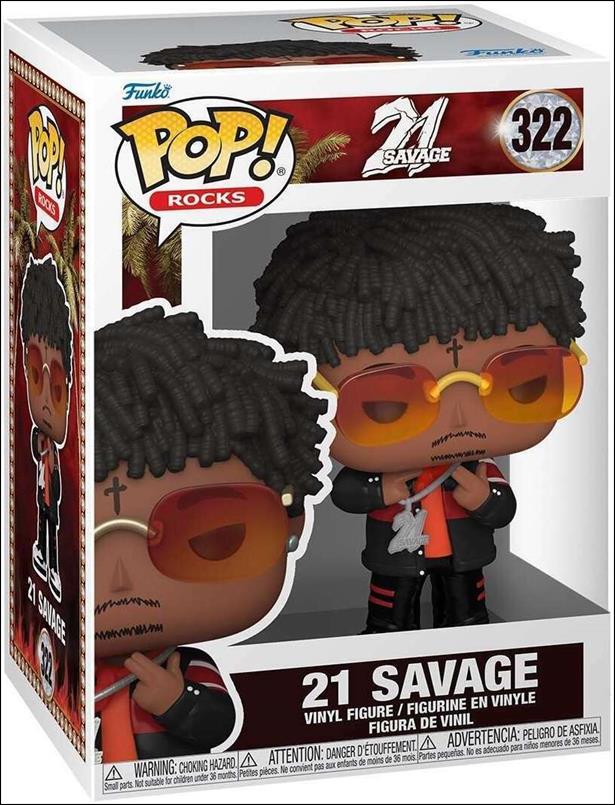 Pop! Rocks figure 322 21 Savage