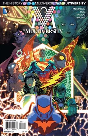 Multiversity issue 2-D Francis Manapul 1:50 History o/t Multiverse Cover