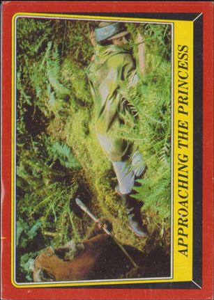 Star Wars: Return of the Jedi: Series 1 (Base Set) card 71 Approaching the Princess