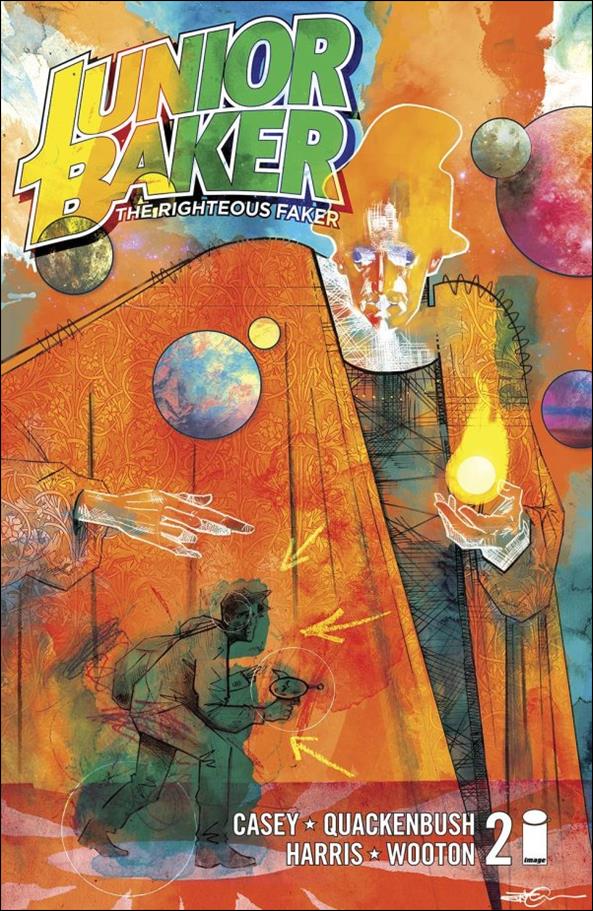 Junior Baker the Righteous Faker issue 2 Ryan Quackenbush Cover