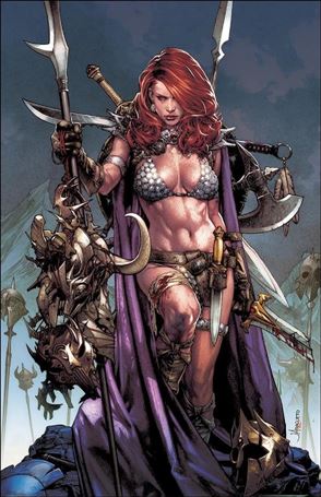 Red Sonja: Birth of the She-Devil issue 1-J Jay Anacleto Unknown Comics Cover