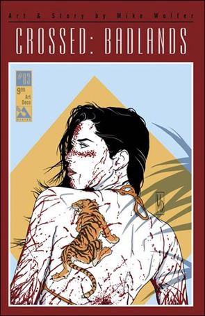 Crossed: Badlands issue 83-F Art Deco Cover