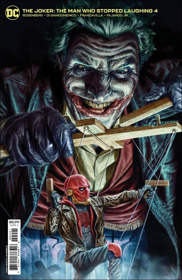 Joker: The Man Who Stopped Laughing issue 4-B Lee Bermejo Cover