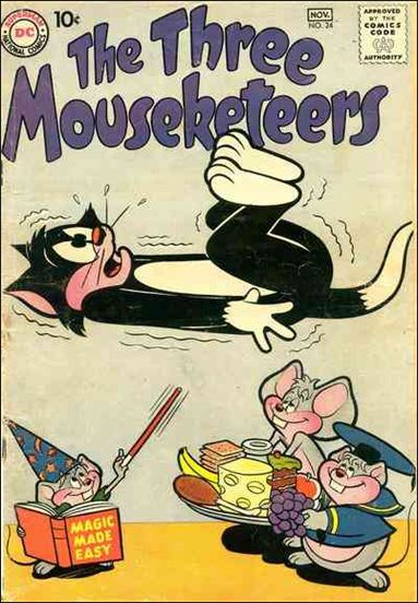 Three Mouseketeers (1956) issue 24