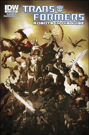 Transformers: Robots in Disguise (2012) issue 34-B Casey W. Coller Subscription Cover