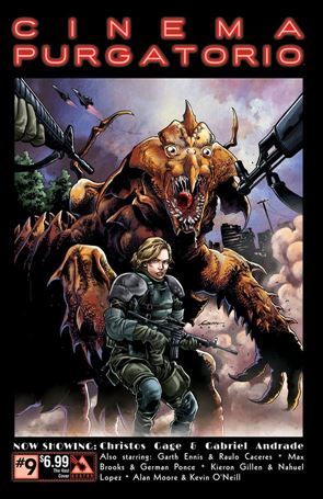 Alan Moore's Cinema Purgatorio issue 9-E Gabriel Andrade The Vast Cover