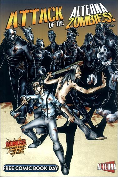 Attack of the Alterna Zombies! issue 1 Cardstock Cover
