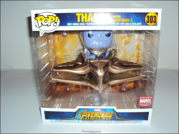 POP! Marvel figure 303 Thanos with Sanctuary 2