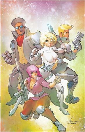 Cyber Spectre issue 2-D Ale Garza Virgin Cover