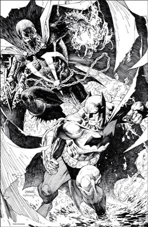 Batman/Spawn issue 1-N Jim Lee 1:100 Cover