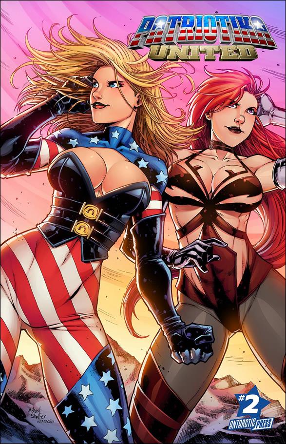 Patriotika United (2021) issue 2-B Michael Shelfer Cover