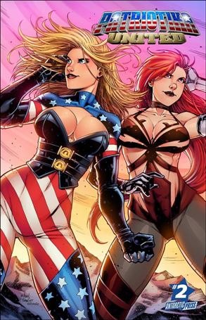 Patriotika United (2021) issue 2-B Michael Shelfer Cover