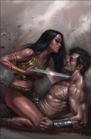 Dejah Thoris Versus John Carter issue 6-L Lucio Parrillo Virgin Cover