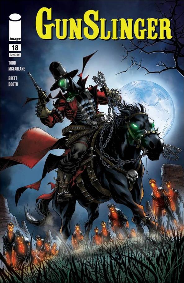 Gunslinger Spawn issue 18-B Kevin Keane Cover