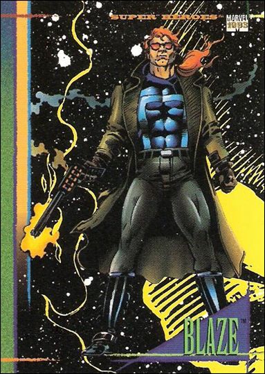 Marvel Universe: Series 4 (Base Set) card 103 Blaze