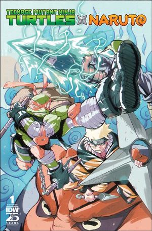 Teenage Mutant Ninja Turtles x Naruto issue 1-I Ricardo López Ortiz 1:75 Cover