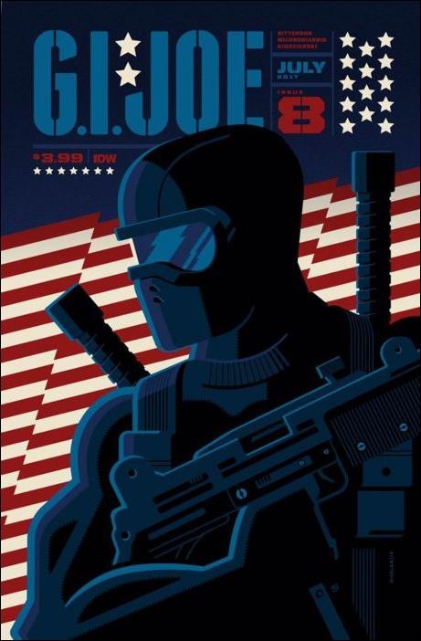 G.I. Joe (2016) issue 8-C Tom Whalen Cover 