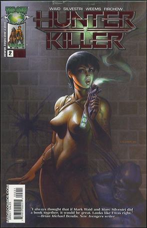 Hunter-Killer issue 2-C DF Joseph Michael Linsner Red Foil Cover