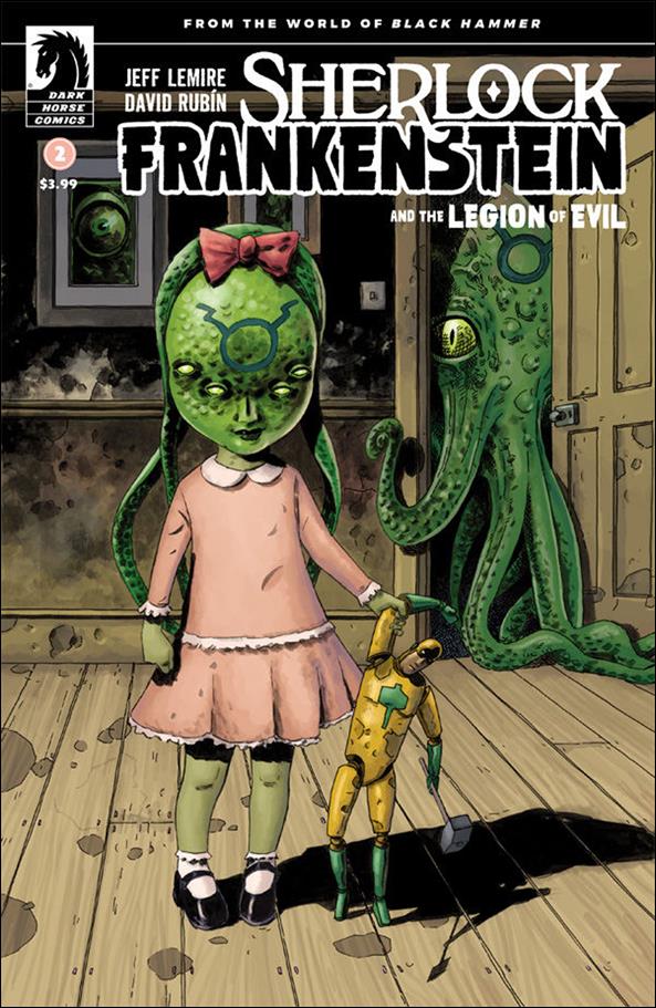 Sherlock Frankenstein and the Legion of Evil issue 2-B Dean Ormston Cover