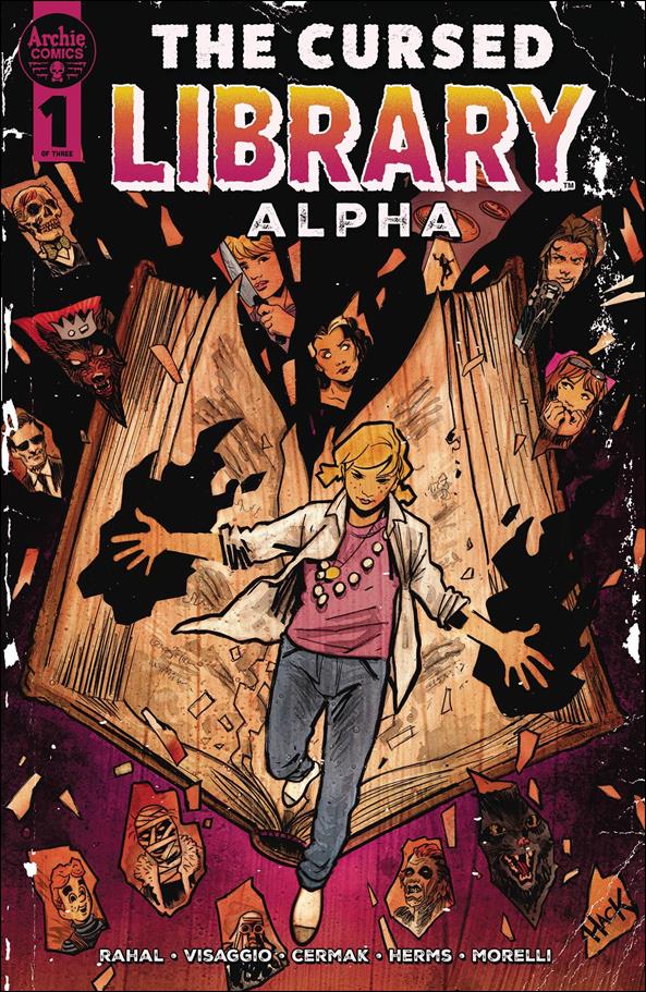 Cursed Library Part One: Alpha issue 1-B Robert Hack Cover