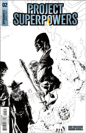 Project Superpowers: Chapter Three issue 2-F Philip Tan 1:10 B&W Cover