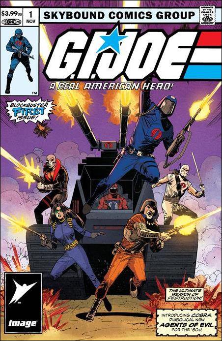 G.I. Joe: A Real American Hero: Larry Hama Cut issue 1-B Pat Olliffe Cover