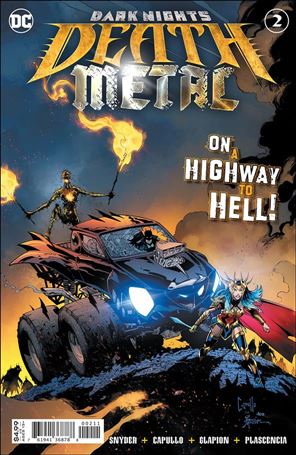 Dark Nights: Death Metal issue 2 Greg Capullo Foil Embossed Cover