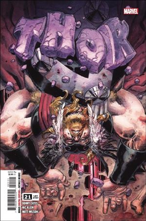 Thor (2020) issue 21 Nic Klein Cover