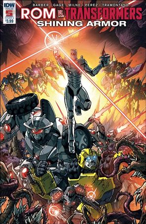 Rom Vs Transformers: Shining Armor Cover Image 2