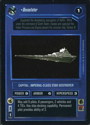 Star Wars: Reflections: A Collector's Bounty (Base Set) card 38 Devastator
