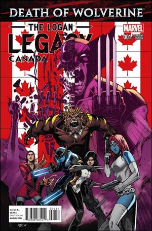 Death of Wolverine: The Logan Legacy issue 1-B Oliver Nome Canadian Cover