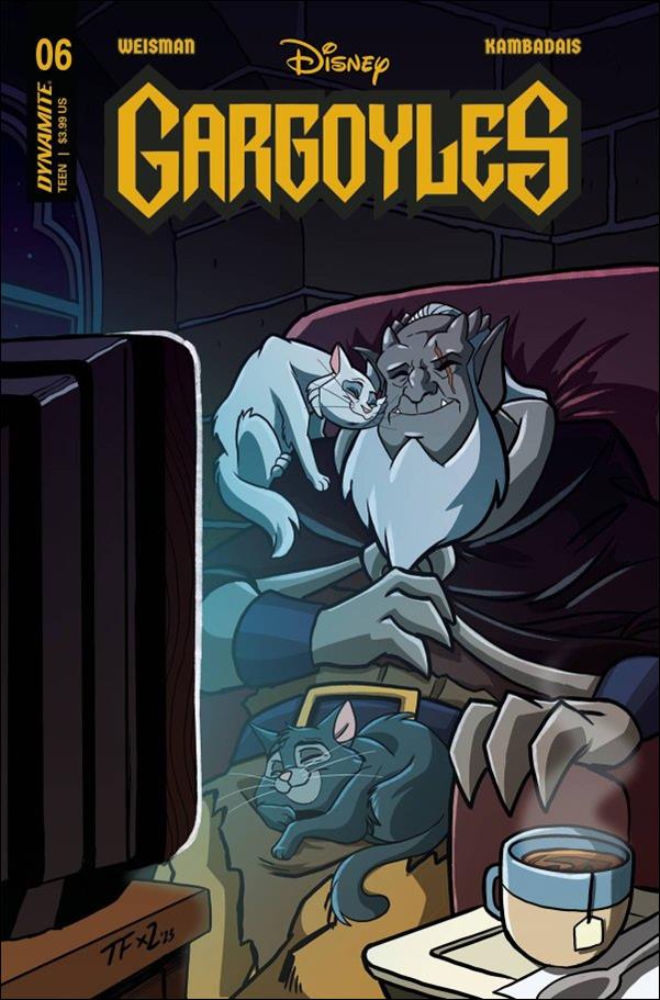 Gargoyles (2022) issue 6-F Tony Fleecs & Trish Forstner Cover