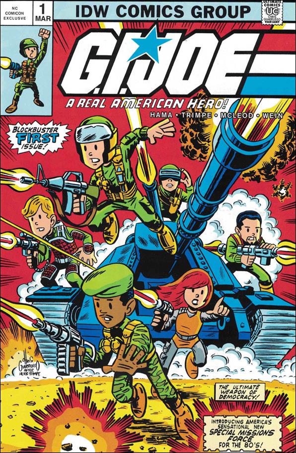 G.I. Joe: A Real American Hero issue 1-M Chris Giarrusso NC Comicon Cover 1/1000