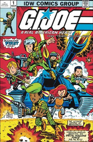 G.I. Joe: A Real American Hero issue 1-M Chris Giarrusso NC Comicon Cover 1/1000