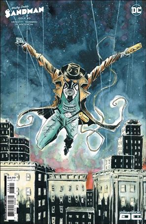 Wesley Dodds: The Sandman issue 3-B Jeff Lemire Cardstock Cover