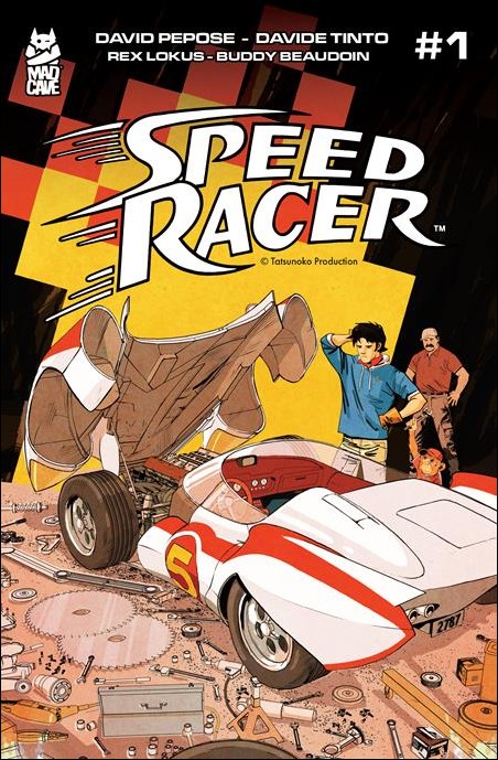 Speed Racer (2025) 1-E by Mad Cave Studios