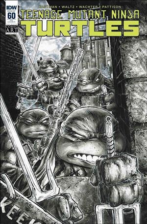 Teenage Mutant Ninja Turtles (2011) issue 60-E K. Eastman & F. Williams II SDCAG Cover
