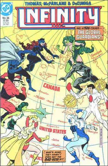 Infinity Inc. (1984) issue 34