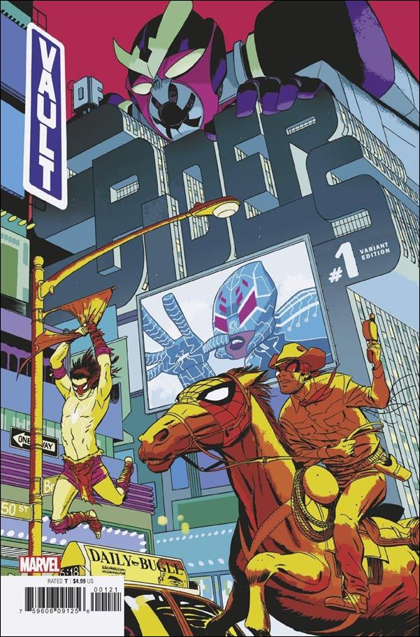 Vault of Spiders issue 1-B Marcos Martin Cover
